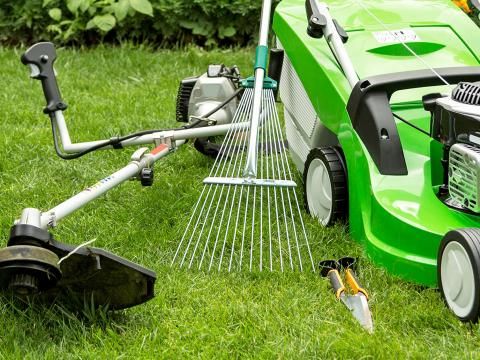lawn maintenance tools