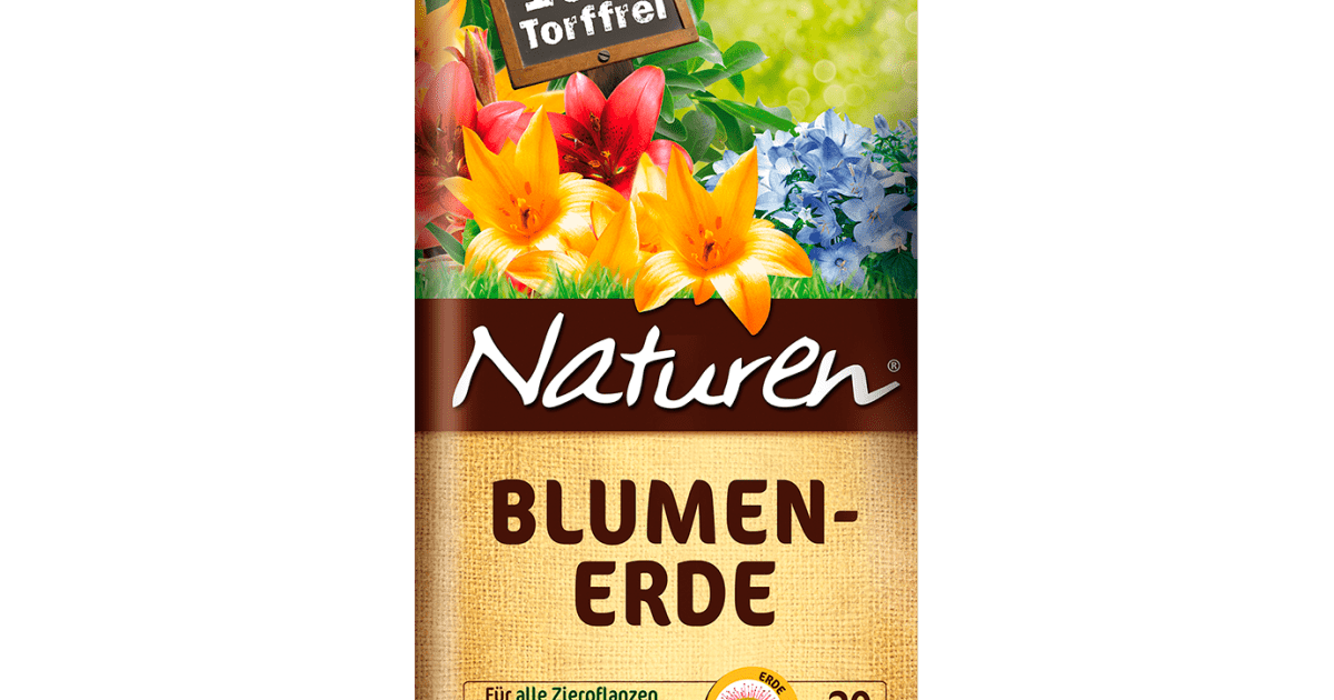 Naturen® Blumenerde, 20 l | Liebe Deinen Garten